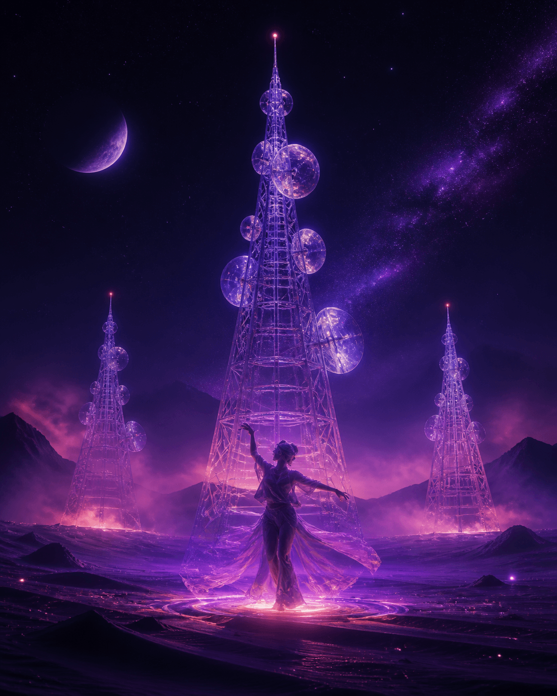MIRAGE FM album cover artwork by ORBIT CLUB
