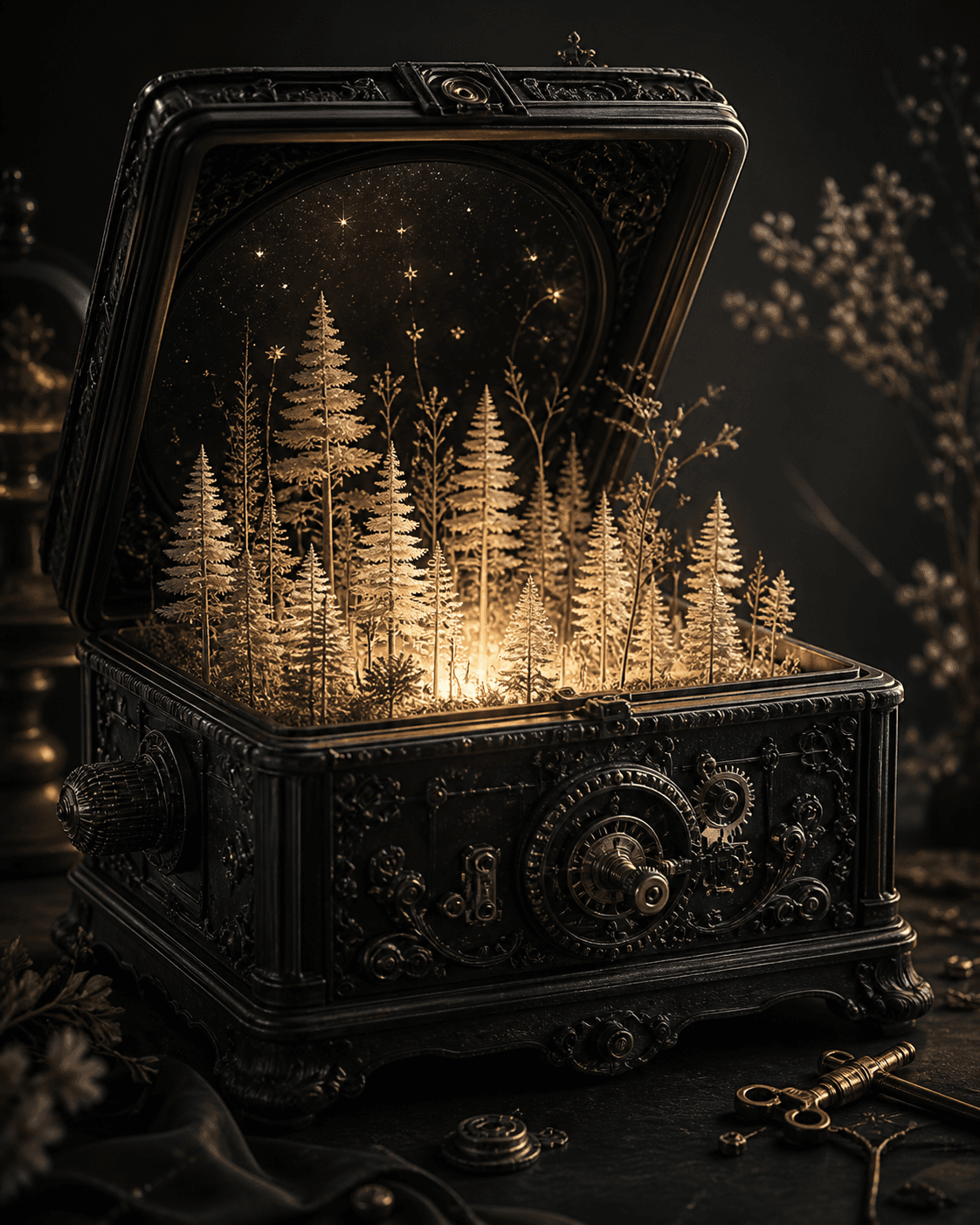 QUIET MACHINES album cover artwork by GOLDEN STATIC